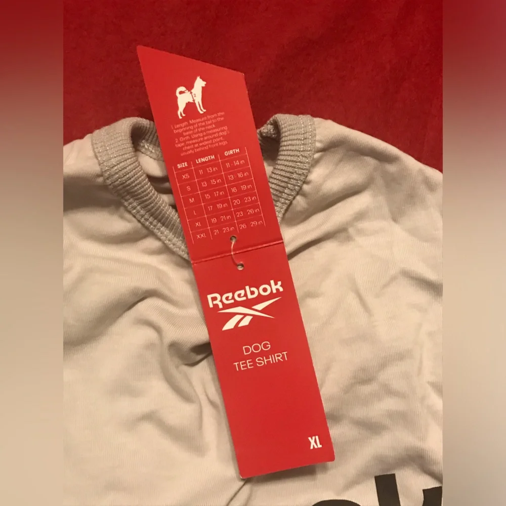 NWT Reebok Dog Tee Shirt - Picture 7 of 10